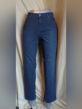 Gloria Vanderbilt Amanda High-Rise Women's Jeans in Dark Blue